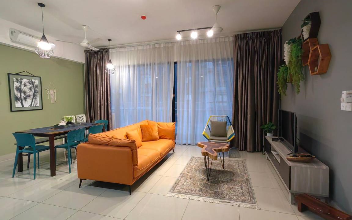 Shah Alam Apartment | 1126 m² Apartment ∙ 3 bedrooms ∙ 6 guests