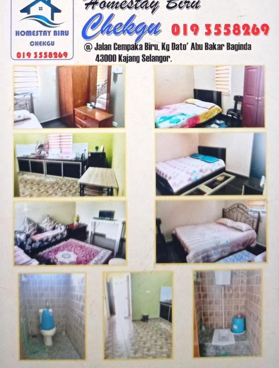 Dato Abu Bakar Baginda Apartment | Homestay Biru Chekgu