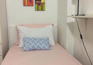 Cozy Little Room at Suria Kipark Damansara Apartment with Single Bed and a Foldable Mattress