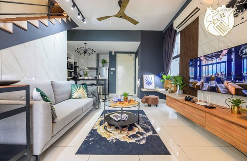 Kuala Lumpur Apartment | 2BR 6PAX Jacuzzi View at Arte MontKiara