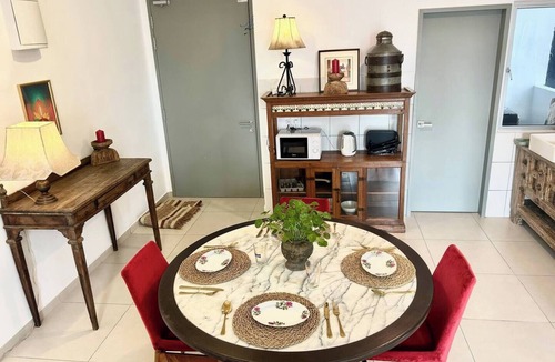 Brickfields Apartment | 3BR - KL Sentral - L21 Modern Vintage - City View