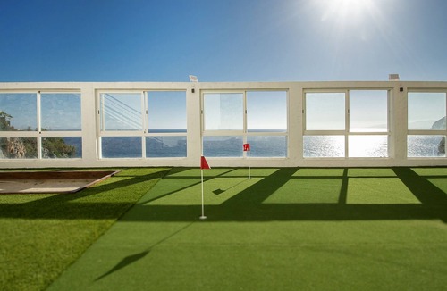 Almunecar Villa | Amazing luxury 7 bed villa on cliff over sea with private pool, sauna and jacuzzi