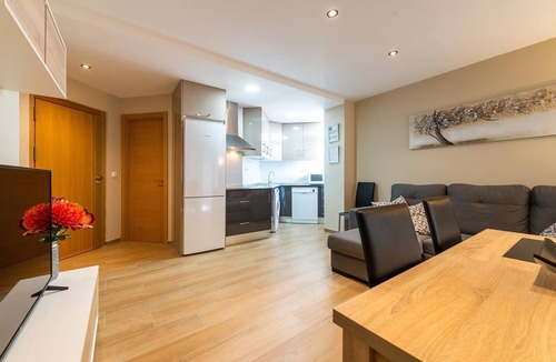 Almunecar Apartment | Apartment "Las góndolas playa" with sea views, shared pool and Wi-Fi