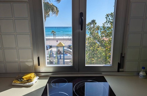 La Herradura Apartment | Apartment Terral - Front line beach with terrace ideal for couples