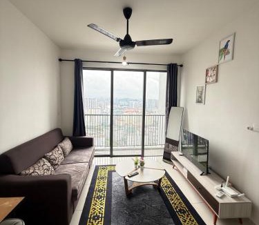 Taman P Ramlee Apartment | Cozy kenwingston platz kl 2-5pax 2BR&2BR Klcc view with free parkin 4305