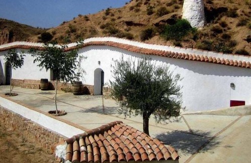 Cortes y Graena House | Eccentric Cave House in Lopera with Terrace