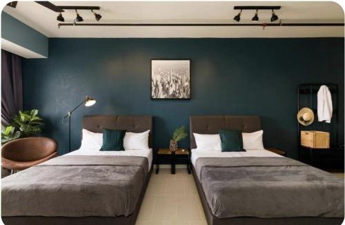 Cyberjaya Apartment | F1-13-21 Blue LagoonTamarind2Queed BedWIFINETFLIXFreeParking