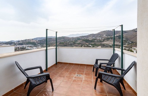 Almunecar House | Holiday Home Casa Curumbico with Sea & Mountain View, Garden and Wi-Fi