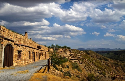 Gorafe House | Homerez - Beautiful property for 6 ppl. with shared pool and terrace at Gorafe