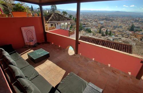 San Ildefonso Villa | House&Cave Parking and Terrace, in the city