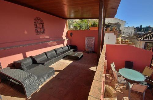 San Ildefonso Villa | House&Cave Parking and Terrace, in the city