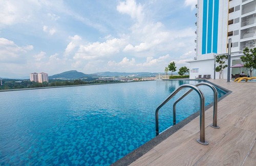 Batu 9 Cheras Condo | KL Saville Cheras Whole Unit#1 Direct Link MRT Sri Raya Infinity pool 6+8Pax