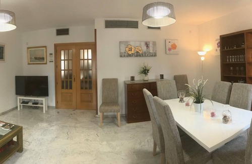 Figares Apartment | Large, central and bright, AC and heating. Private parking. Also long rentals
