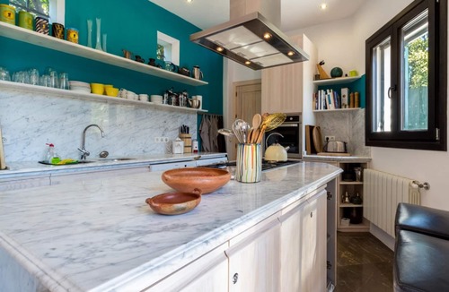 Melegis Villa | Lovely house with pool, garden and views