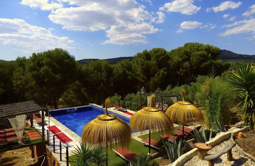 Tocon House | Montefrio, Hacienda with Infinity Pool, Sauna, Yoga Studio - max 14 persons .
