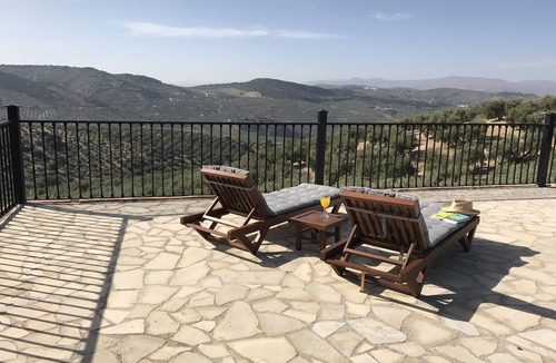 Algarinejo Cottage | Private, hillside cottage with spectacular views, air con & secluded pool.
