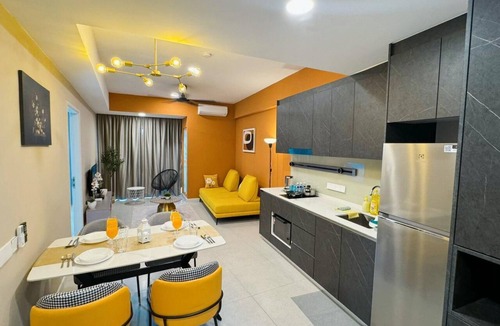 Kampung Datuk Keramat Apartment | The Atrium Ampang by OKBnB - Beautiful 2 Bedroom Suite , 3mins to KLCC