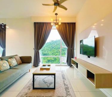 Kuala Lumpur Apartment | The Ridge at KL East mall Luxury 2BR Residence with City Skyline View جناح السلام