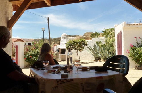 Guadix Cottage | Troglodyte house with large patio and barbecue; Private and closed parking