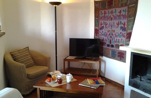 Pitres Apartment | Two bedroom apartment with terrace and fireplace (3 guests)