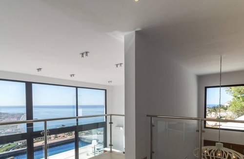 Salobrena Villa | Villa Royal, modern villa with private heated pool and sea view