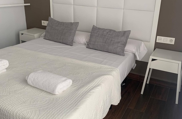 Centrally located, with free car park and patio