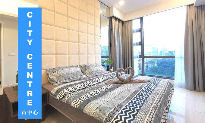 Bukit Bintang Apartment | 5 min Walk to Night Market, Train Station (G)