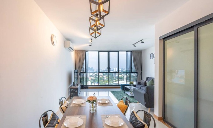 Kampung Kerinchi Apartment | 92 m² Apartment ∙ 3 bedrooms ∙ 8 guests