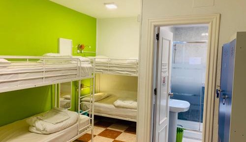 Bed in 6-Bed Mixed Dormitory Room with Private Bathroom