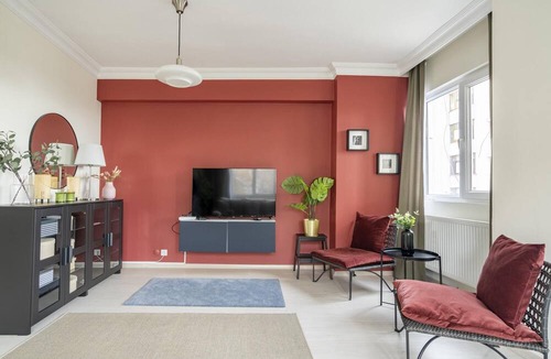 Bostanci Apartment | Missafir Modern Flat with Balcony on Bagdat Street